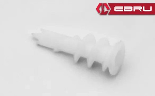 Vidalı Plastik Turbolet Dübeli - 500 Adet | Yüksek Tutuş Gücü