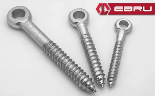 Delikli Gözlü Vida 8 mm - 50 Adet Çelik Montaj Vidaları
