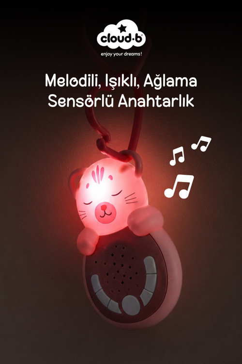 Ağlama Sensörlü Taşınabilir Kedi Uyku Arkadaşı 13x8,6x4 cm