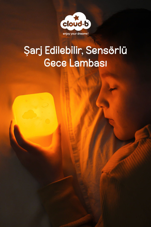 Space Şarj Edilebilir Sensörlü Gece Lambası 7x7cm