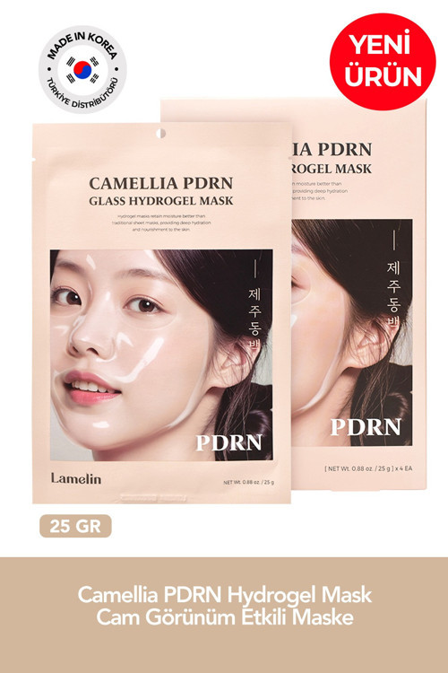 Camellia PDRN Hydrogel Mask Cam Görünüm Etkili Maske 1 Adet