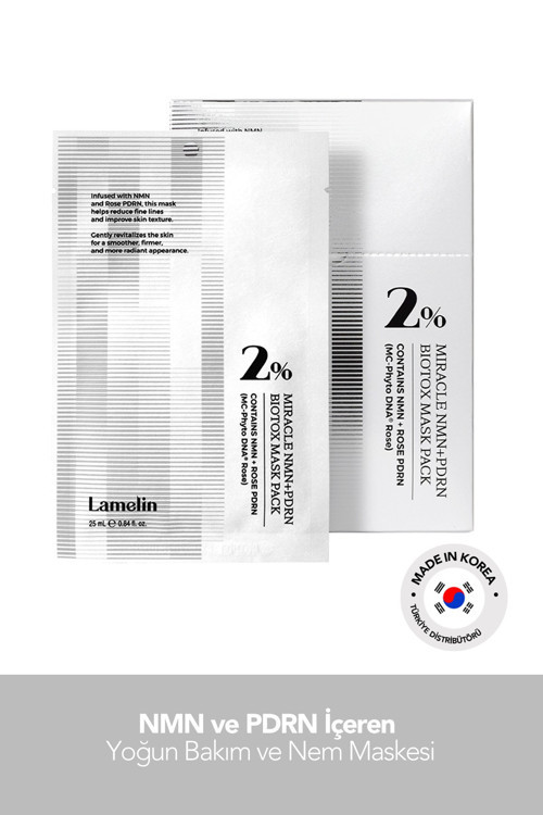 NMN VE PDRN İçeren Yoğun Bakım Maskesi NMN+ PDRN BIOTOX Mask Sheet