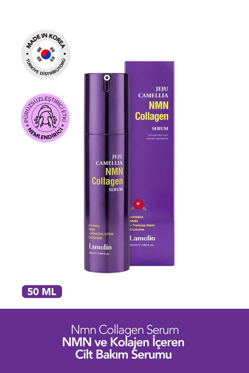 NMN Collagen Serum – NMN, Kolajen ve Bitkisel Eksozom İçeren Cilt Bakım Serumu 50 ML