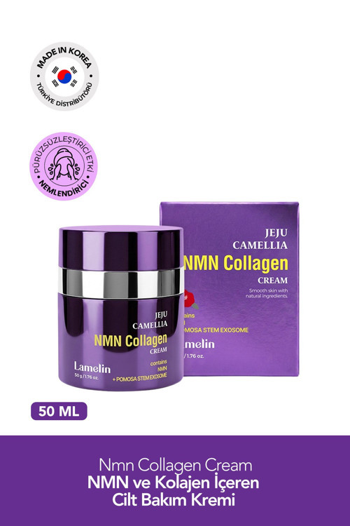 NMN Collagen Cream – NMN, Kolajen ve Bitkisel Eksozom İçeren Cilt Bakım Kremi 50 g