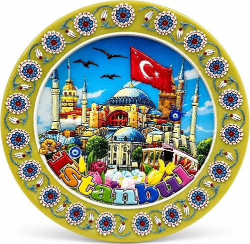 İstanbul Temalı Seramik Magnet Alk5852