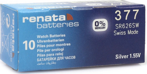 Renata 377 Sr626sw 1.55v Alkalin Saat Pili 10 Adet