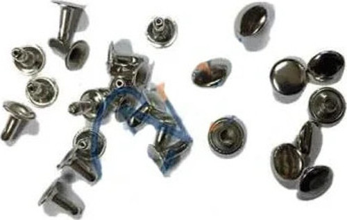 Rivet Perçin - 12mm, Nikel, 1000 Adet