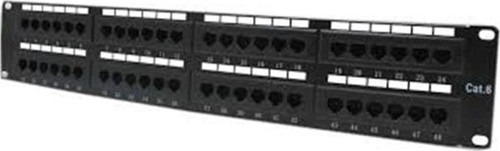 COD648 48 Port Cat6 Utp Patch Panel (KDO)