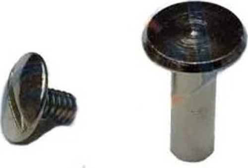 Cilt Menü, Katalog, Kartela Vidası, 6 Mm - Nikel, 100 Adet