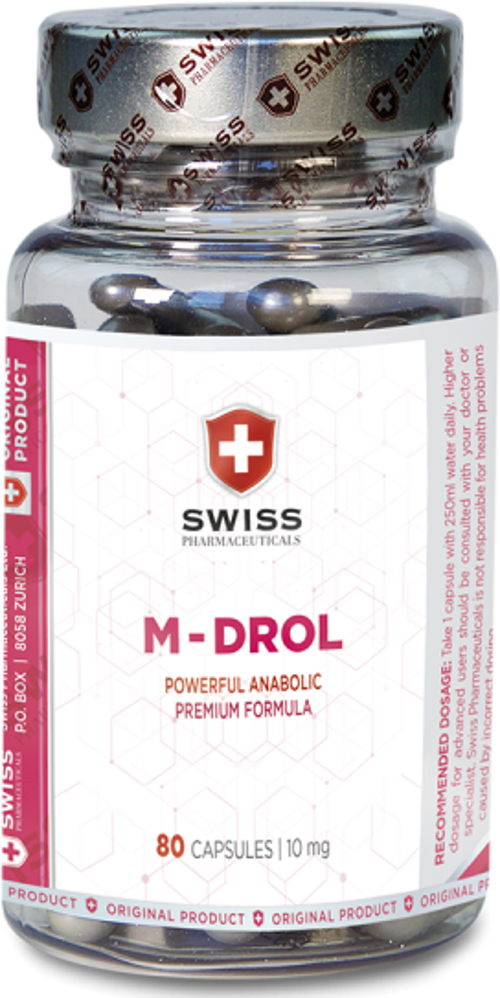 M-Drol 10 mg 80 Caps
