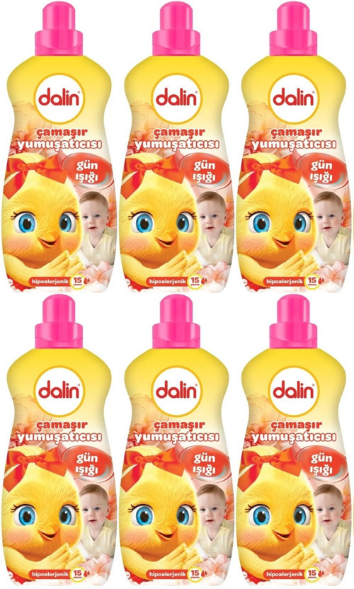 Çamaşır Yumuşatıcı 1500ML Gün Işığı (Hipoalerjenik) (6 Lı Set)
