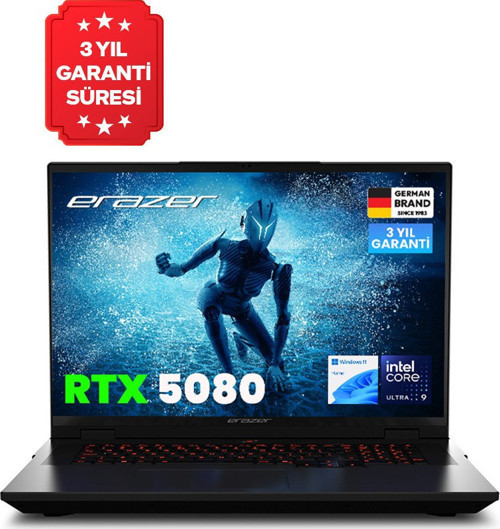 Beast 18 X1 MD62731 Intel Ultra 9 275HX 32GB Ram 2tb SSD RTX5080 18" 240Hz Qhd+ IPS W11H Oyuncu Laptop