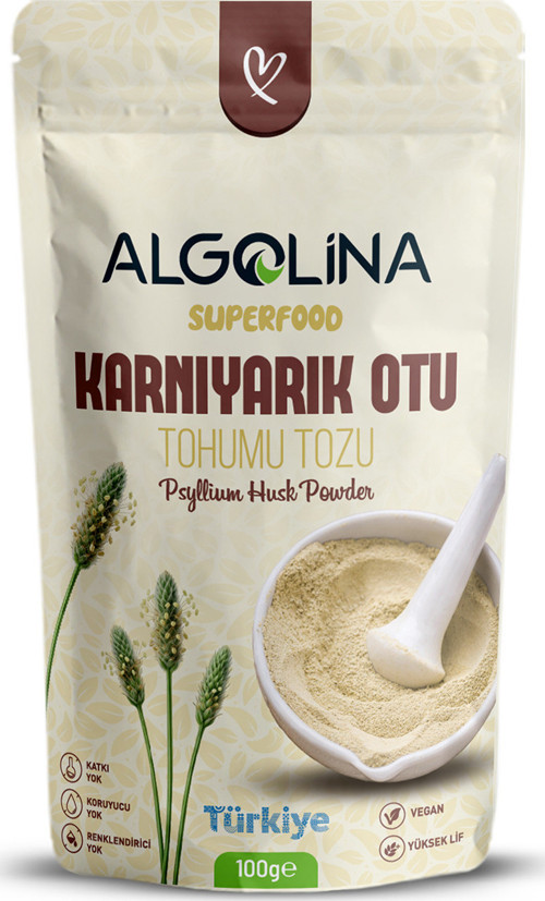 Karnıyarık Otu Tohumu Tozu 100 gr – Psyllium Husk