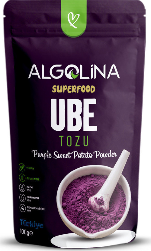 Ube Tozu 100 gr - Ube Powder (Tatlı Mor Patates Tozu)
