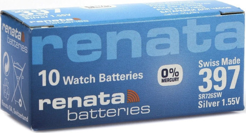 Renata 397 Sr726sw 1.55v Alkalin Saat Pili 10 Adet