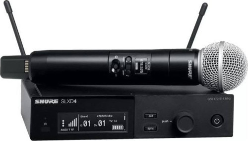 SLXD24E/B58 Kablosuz Vokal Mikrofon Seti