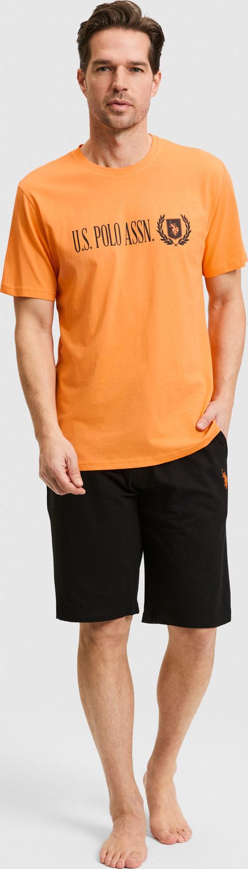 Erkek Turuncu Pijama Takımı50326138-VR051