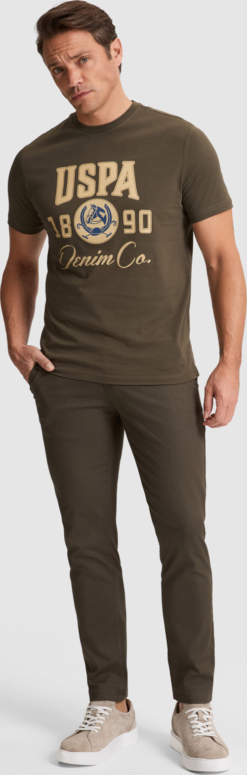 Erkek Koyu Haki Kanvas / Chino Pantolon50322310-VR111