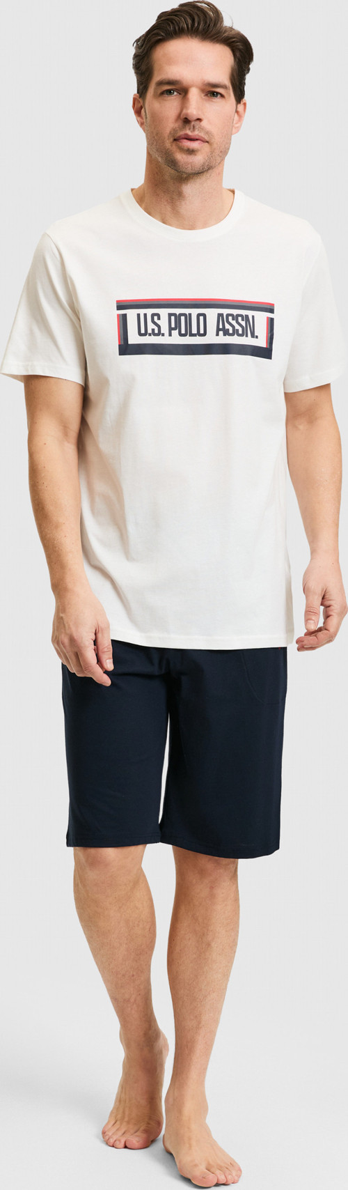 Erkek Beyaz Pijama Takımı50326133-VR013