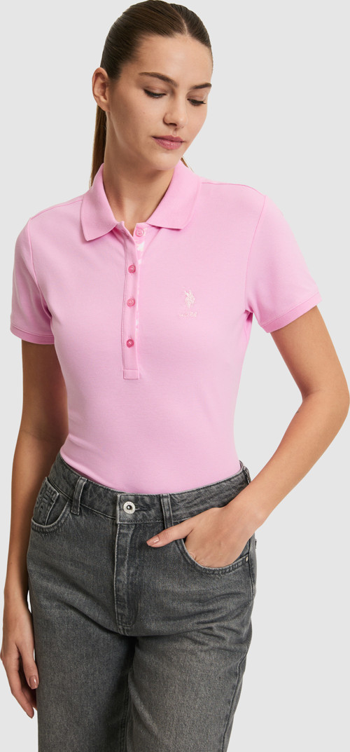 Kadın Pembe Basic Tişört50321798-VR041
