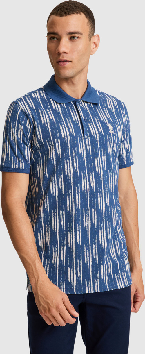 Erkek Açık Lacivert Regular Fit Polo Yaka Tişört50322387-VR059