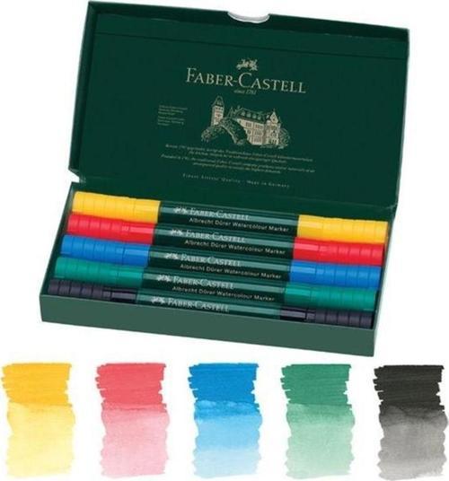 Faber-Castell Albrecht Dürer Suluboya Markör 5 Renk