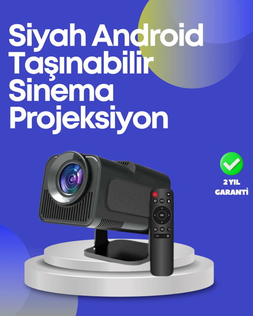 zeyta12 Hdmı, Usb Ve Kulaklık Girişli Çoklu Bağlantı Seçenekli Projektör zeytan45