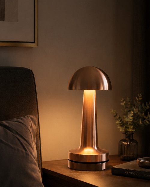 Mantar Masa Lambası Dokunmatik LED Gece Lambası - TEOLSA5998-1628