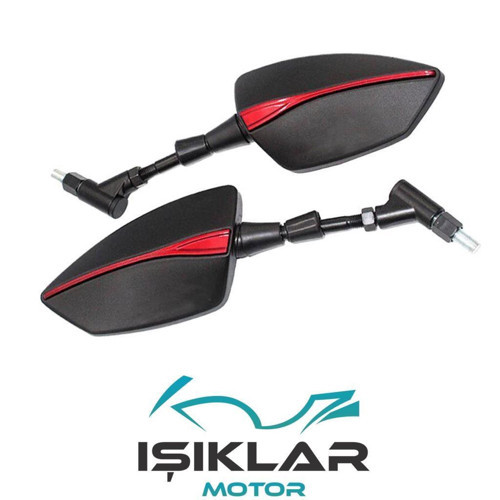 Kymco Sky Town 125 Kırmızı Çizgili Ayna