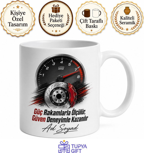 Oto Ekspertiz Dyno Testi Motor Performansı Fren Testi Kupa Bardak Hediye