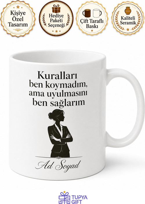 Okul Aile Birliği Toplantısı Otoriter Anne Eğitim Gönüllüsü Veli Kupası Hediye Bardak