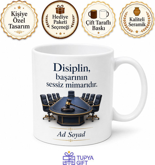 Okul Müdürü Disiplin Yönetim Kurulu Toplantı Kupa Bardak Hediye