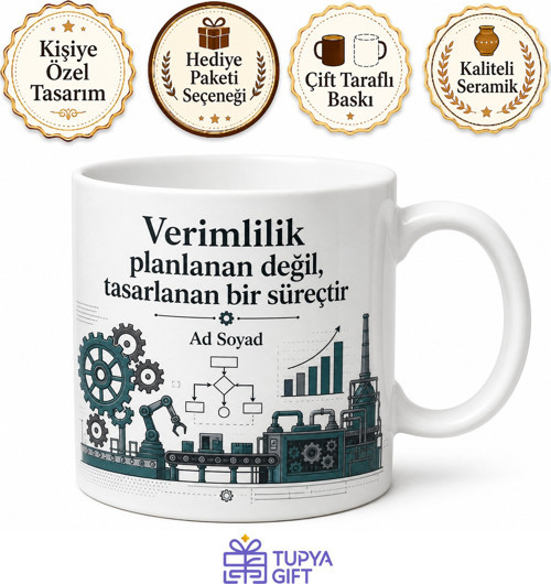 Üretim Planlama Mühendisi Hediye Fabrika Verimlilik Kalite Optimizasyon Baskılı Kupa Bardak