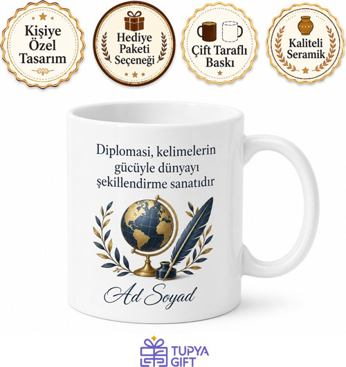 Siyaset Bilimciye Diplomasi Uluslararası İlişkiler Seçim Analizi Siyaset Bilimi Kupa Hediye