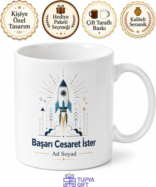 Yeni Şirket Kuranlara Start-Up Heyecanı İlk Fatura Kesimi Başarı Kupa Hediye Bardak