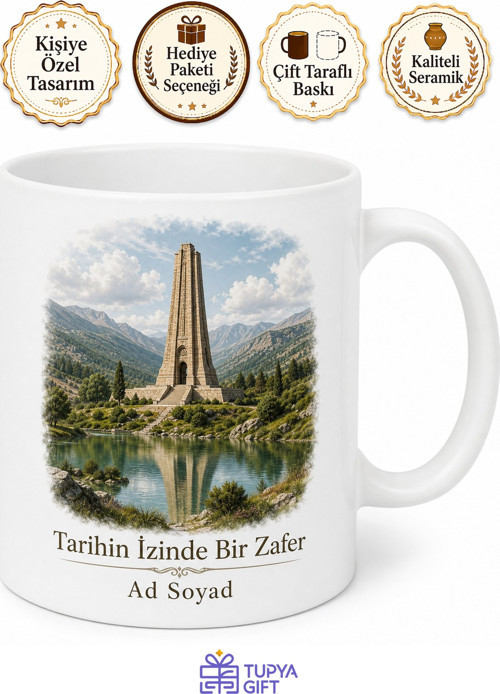 Erzincan Otlukbeli Tarihi Meydan Muharebesi Anıtı Doğal Gölet Kupa Bardak Hediye