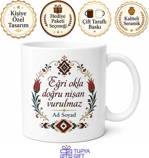 Seyrani Develi Hiciv Ustası Taşlama Şairi Kayseri Edebiyat Hediye Kupa Bardak