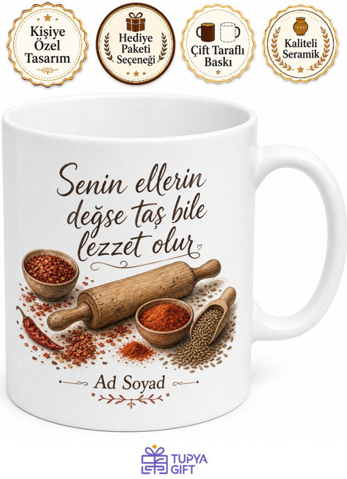 Mumbar Dolduran Annelere Acılı Mumbar Yöresel Kupa Bardak Hediye