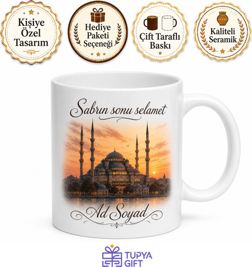 İftarda Gözü Suda Olanlara Ezan Sesini Bekleyen Sabır Kupası Hediye