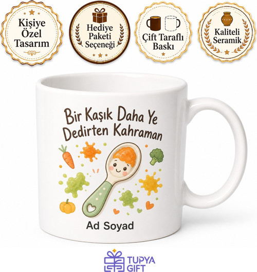 Ek Gıdaya Geçiş Savaşları Yaşayan Annelere Püre Kupası Hediye Bardak