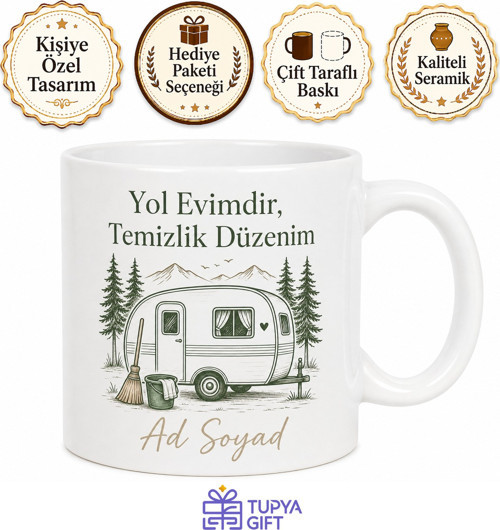 Karavancılığa Başlayanlara Karavan Temizliği Yolda Yaşam Pratiği Kupa Hediye