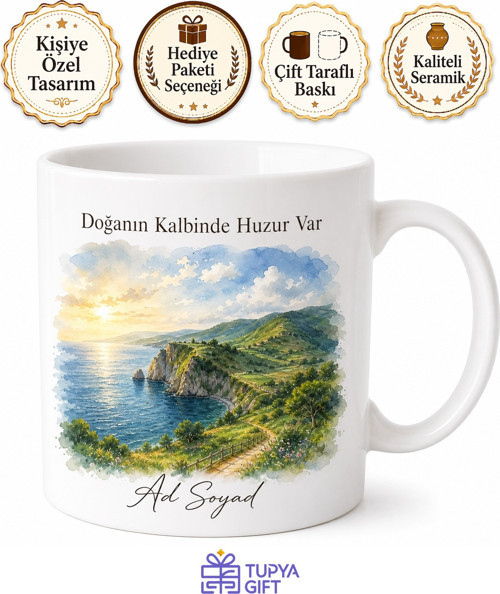 Perşembe Yason Burnu Ordu Doğa Hatırası Kahve Kupası Hediye Bardak