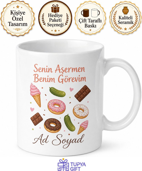 Aşerme Krizleri Başlayan Hamile Eşime Tatlı Niyetine Kupa Bardak Hediye