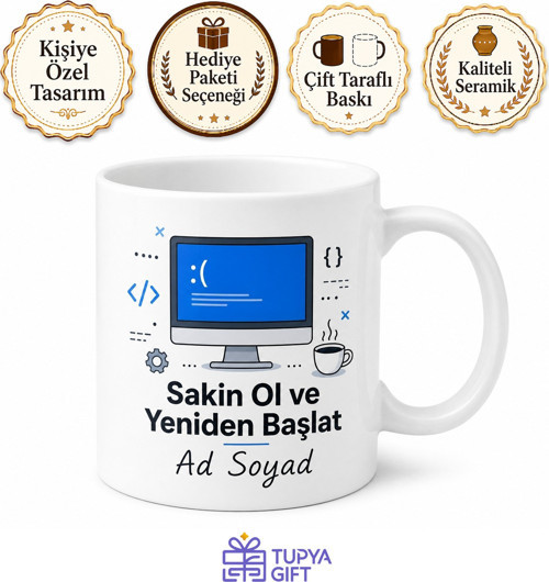 Sistem Çöktü Diyen IT Uzmanı Mola Kupası Yazılımcı Hediye Kupa Bardak