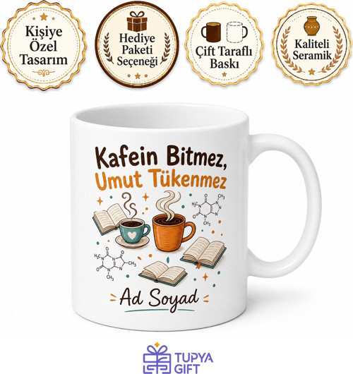 Vize Haftası Hayatta Kalma Kiti Bol Kafeinli Öğrenci Kupa Bardak Hediye