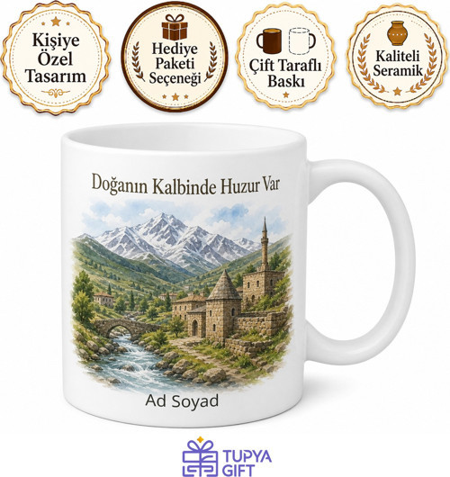 Yüksekova Doğa Güzellikleri Kültürü Hatıra Kupası Bardak Hediye