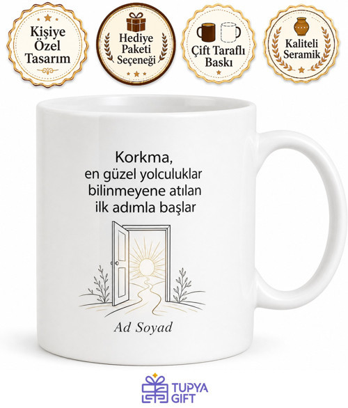 İstifasını Hazırlayanlara Yeni Bir Hayat Kararı Cesaret Kupası Hediye Bardak