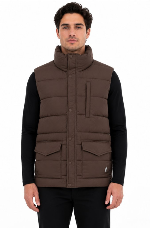 All Weather Cozy Fit Full Zip Vest S2620193-2070 Şişme Erkek Yelek