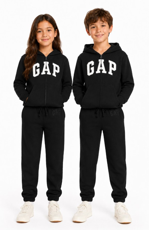 Gap V-Frch Ft Bas Heritage Gap Logo Baskılı Çocuk Eşofman Altı