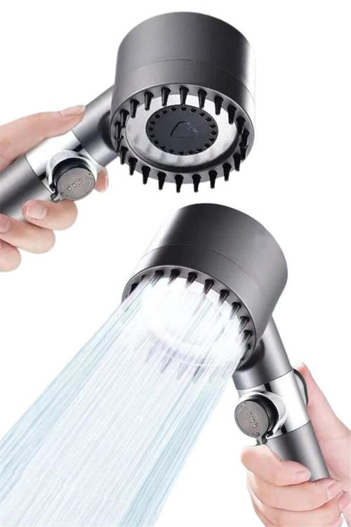 Yeni Nesil Duş Başlığı Paslanmaz Çelik Masaj Etkili Ergonomik Tasarım Su Bas? - TEOLSA9769-6